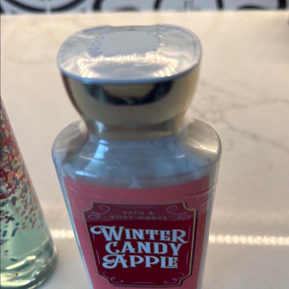 NWT Bath & Body Winter Candy Apple Body Lotion and Body Spray - Picture 5 of 6